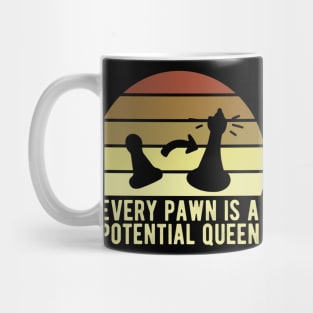 every pawn is potential queen Mug